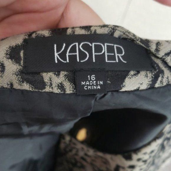 Kasper snake design Short Sleeve 16 Blazer jacket - Picture 5 of 6